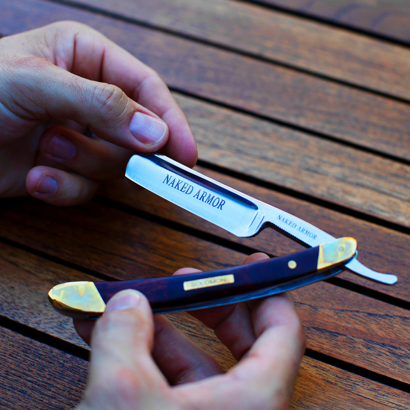 Solomon 7/8" Straight Razor