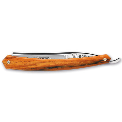 Thiers Issard 'Evide Sonnant Extra Garanti' Straight Razor 6/8" Orange Beech Wood Carbon Steel