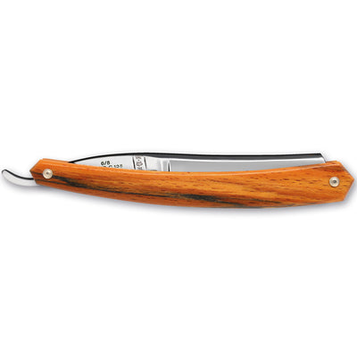 Thiers Issard 'Evide Sonnant Extra Garanti' Straight Razor 6/8" Orange Beech Wood Carbon Steel