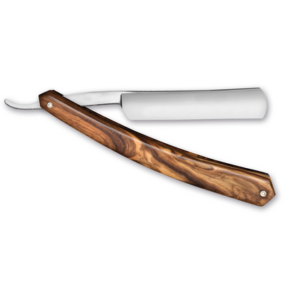 Thiers Issard '1920 Special 1ère Barbe' Straight Razor 4/8" Olivewood Carbon Steel