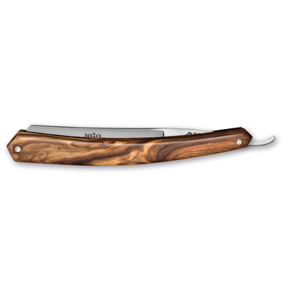 Thiers Issard '1920 Special 1ère Barbe' Straight Razor 4/8" Olivewood Carbon Steel