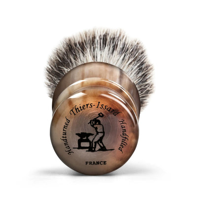 Thiers Issard Blonde Horn Super Badger Shaving Brush