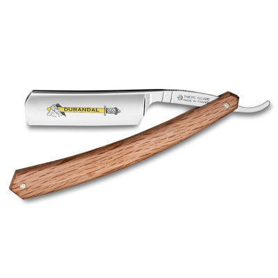 Thiers Issard 'Durandal' Straight Razor 6/8" Holm Oak Carbon Steel