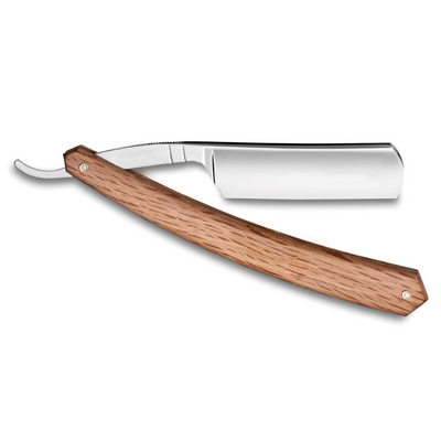 Thiers Issard 'Durandal' Straight Razor 6/8" Holm Oak Carbon Steel