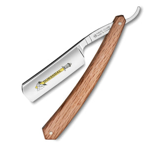 Thiers Issard Durandal 6/8" Spotted Oak Straight Razor