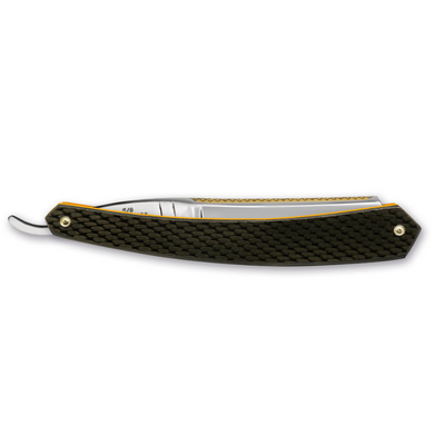Thiers Issard Fleur De Lys Straight Razor 5/8" Carbon Fiber Carbon Steel