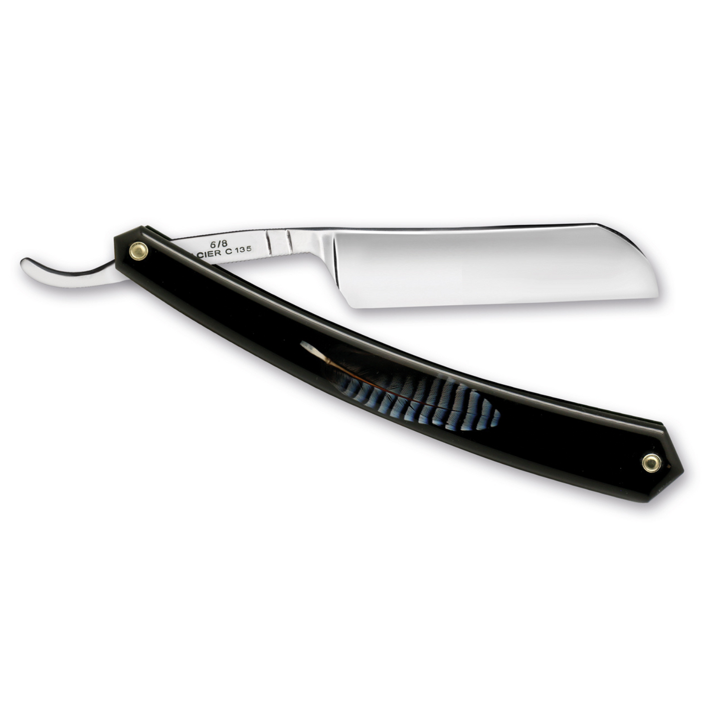 Thiers Issard 'Golden Eagle' 7/8" Resin Straight Razor