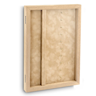 Thiers Issard Hanging Display Oak Case | Ten Straight Razors