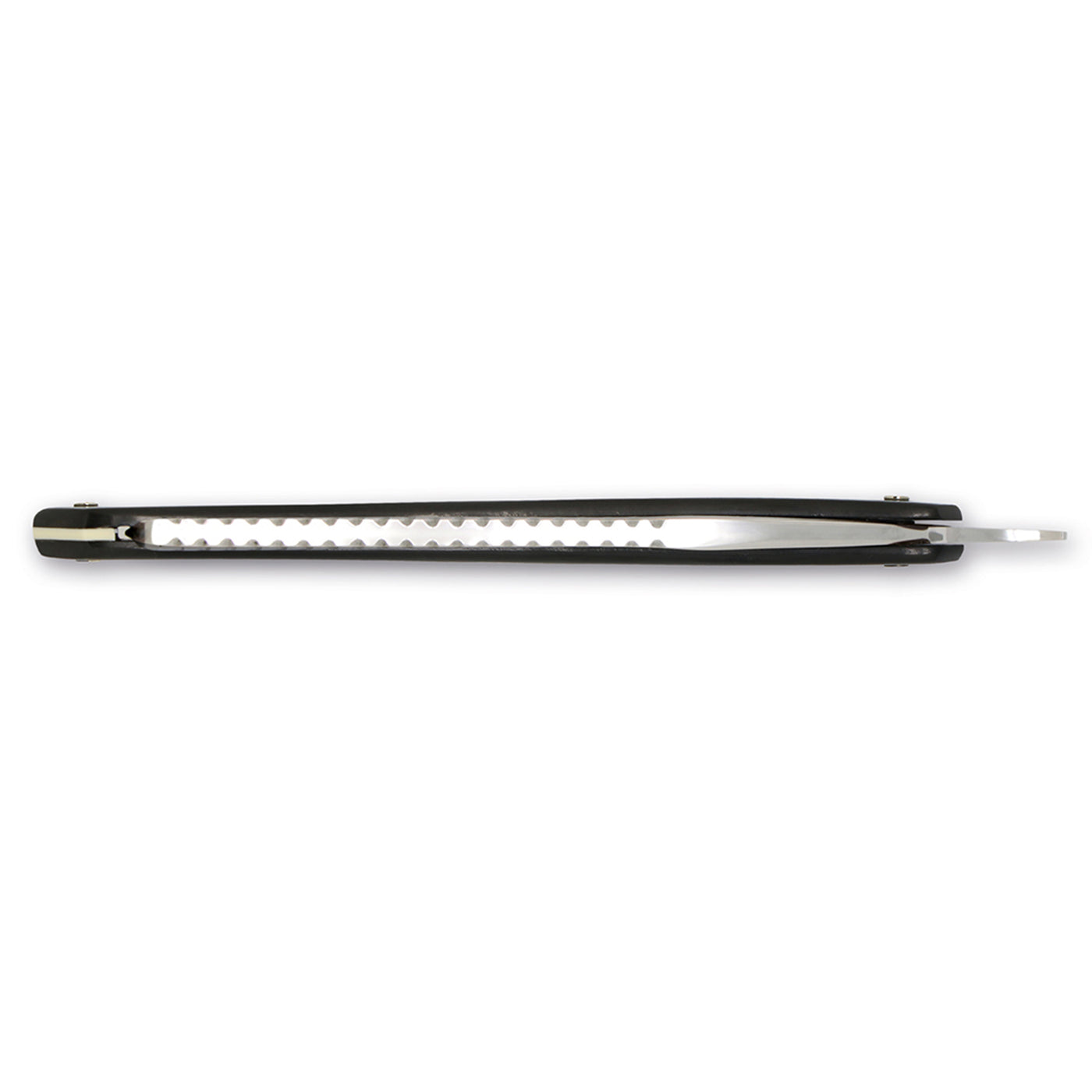 Thiers Issard Historic 'Zebra' Straight Razor 7/8" Ebony Carbon Steel