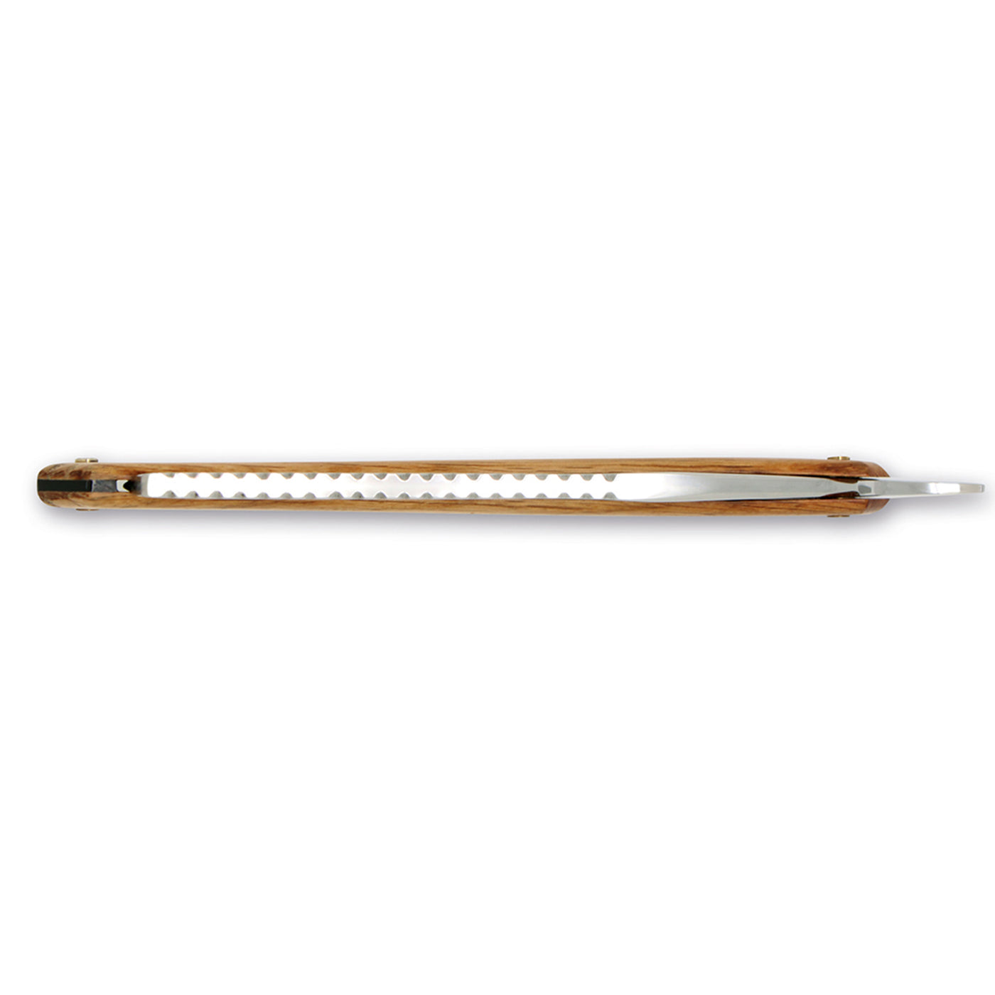 Thiers Issard Historic 'Zebra' Straight Razor 7/8" French Oak Carbon Steel