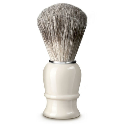 Thiers Issard Ivory Resin Pure Badger Shaving Brush