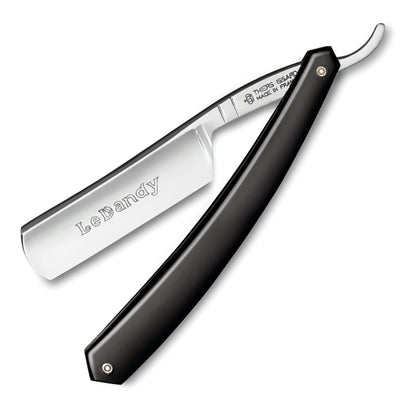 Thiers Issard 'Le Dandy' 5/8" Black Resin Straight Razor