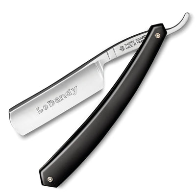 Thiers Issard 'Le Dandy' Straight Razor 6/8" Black Resin Carbon Steel