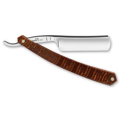 Thiers Issard 'Le Thiernois' Straight Razor 5/8" Brown Stamina Carbon Steel