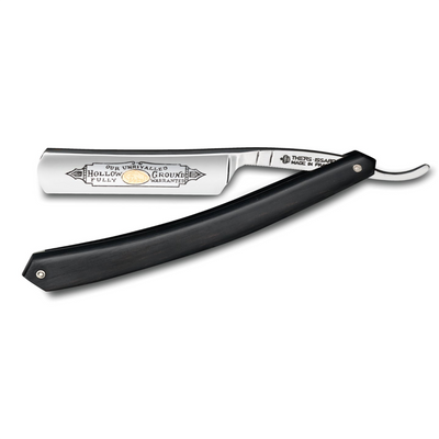 Thiers Issard 'Bison' Straight Razor 5/8" Ebony Carbon Steel