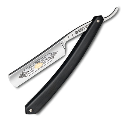 Thiers Issard 'Bison' Straight Razor 5/8" Ebony Carbon Steel