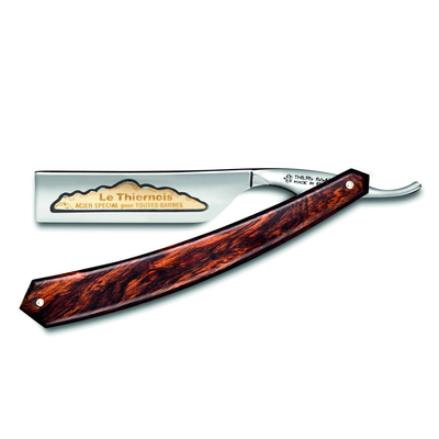 Thiers Issard 'Le Thiernois' Straight Razor 7/8" Desert Ironwood Carbon Steel