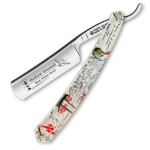 Thiers Issard Santiago De Compostela Straight Razor 5/8" Resin Carbon Steel