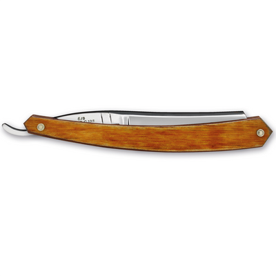 Thiers Issard 'Best Sheffield Silver Steel' Fox and Rooster Straight Razor 6/8" Orange Stamina Carbon Steel