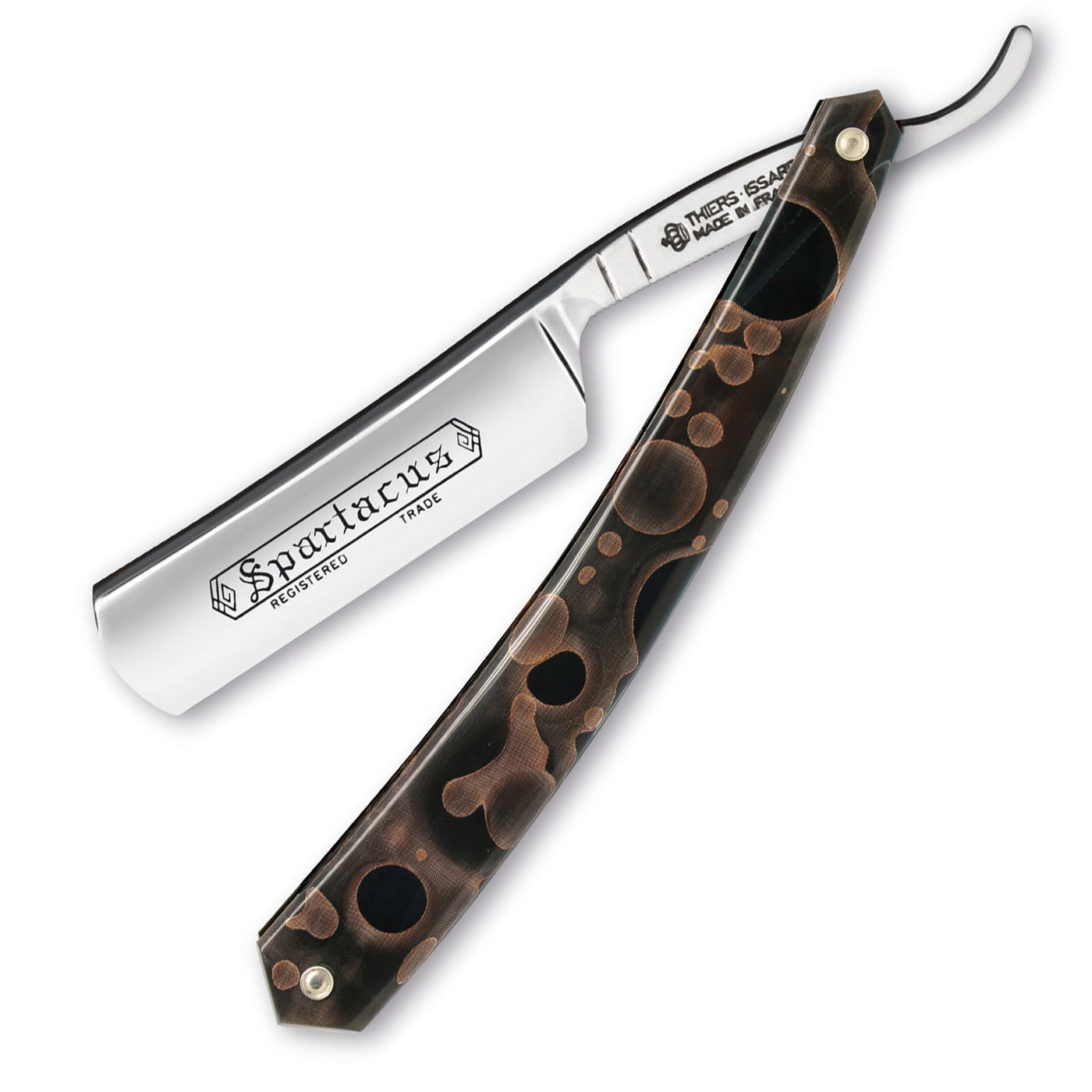 Thiers Issard 'Spartacus' 6/8" Composite Straight Razor