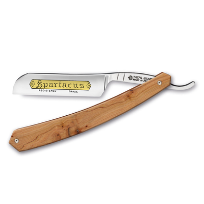 Thiers Issard 'Spartacus' 6/8" Gold Juniper Straight Razor