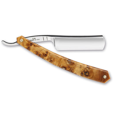 Thiers Issard 'Spartacus' 6/8" Poplar Wood Straight Razor