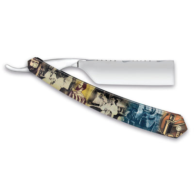 Thiers Issard Historic 'Special Toute Barbes' Straight Razor 7/8" Resin Carbon Steel
