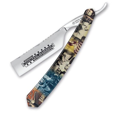 Thiers Issard Historic 'Special Toute Barbes' Straight Razor 7/8" Resin Carbon Steel