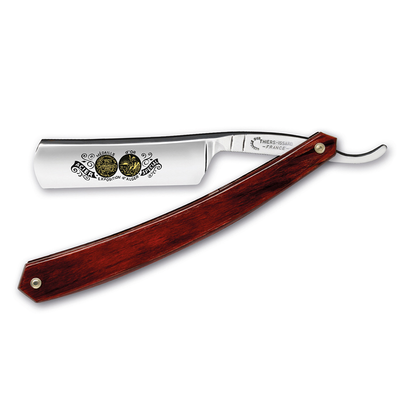 Thiers Issard 'Médaille d'Or Exposition d'Alger 1921' Straight Razor 5/8" Pakawood Carbon Steel