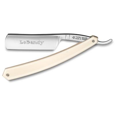 Thiers Issard 'Le Dandy' 5/8" Ivory Resin Straight Razor