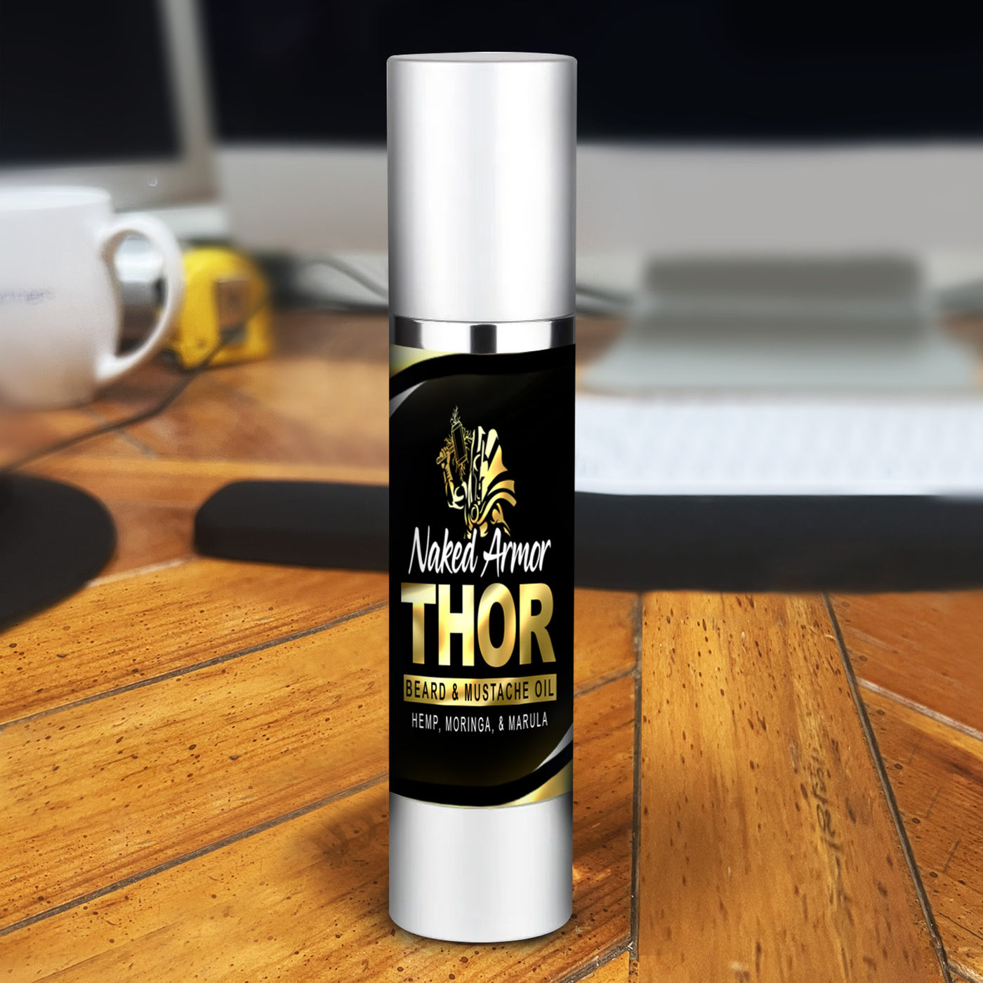  Thor Beard and Mustache Oil by Naked Armor sold by Naked Armor Razors