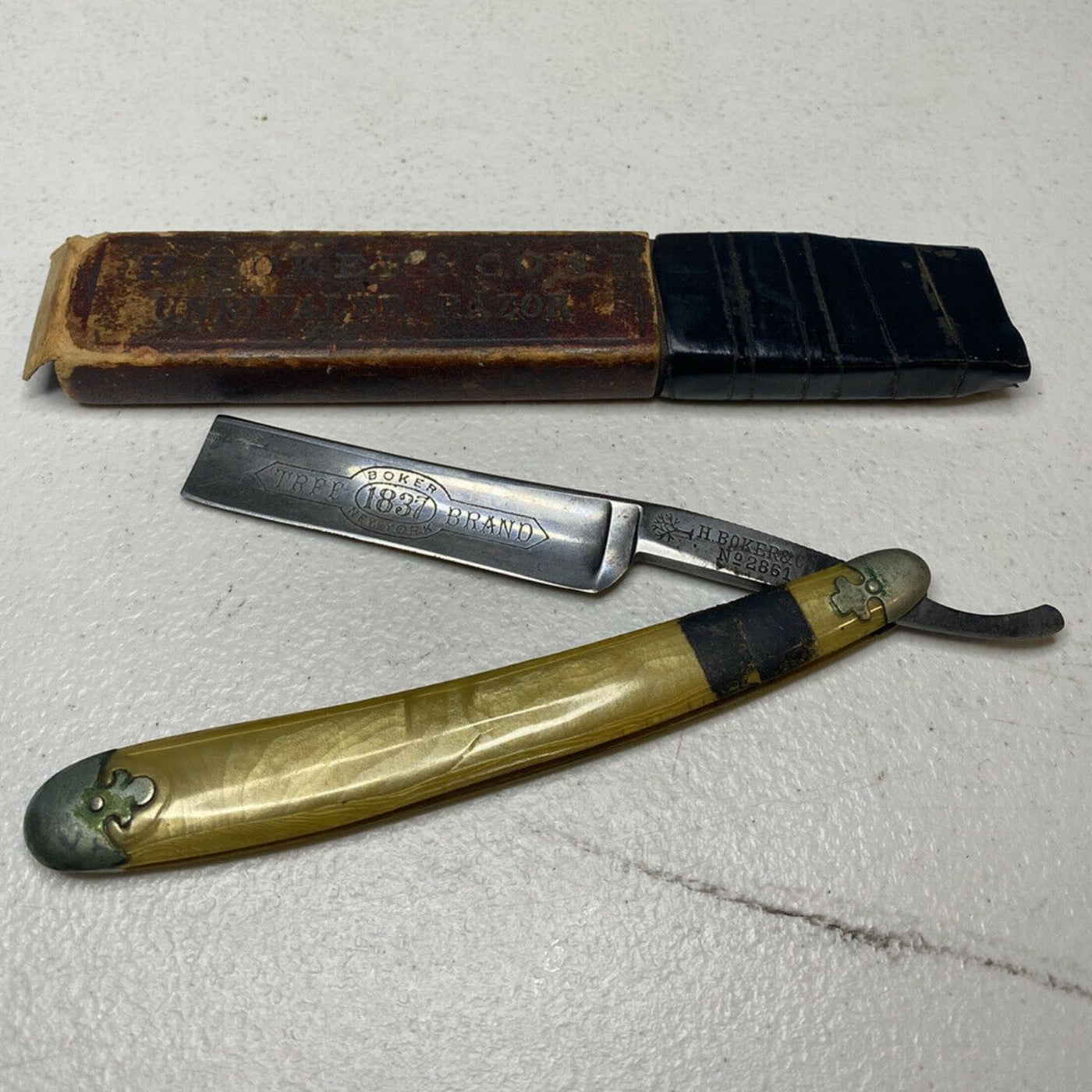  Vintage H. Boker & Co 2861 Straight Razor by Naked Armor sold by Naked Armor Razors