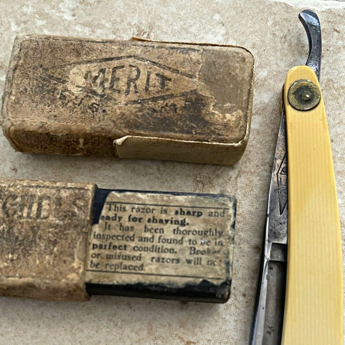  Vintage Peter J Michels Brooklyn New York Straight Razor by Naked Armor sold by Naked Armor Razors