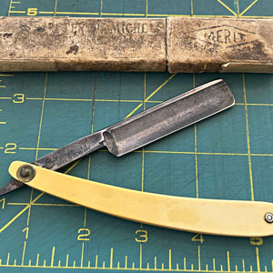  Vintage Peter J Michels Brooklyn New York Straight Razor by Naked Armor sold by Naked Armor Razors