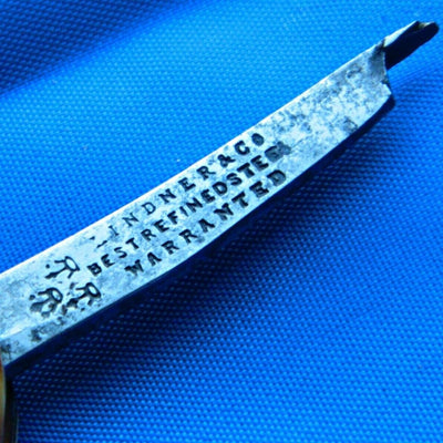  Vintage Stag 1800s Sheffield Straight Razor by Naked Armor sold by Naked Armor Razors
