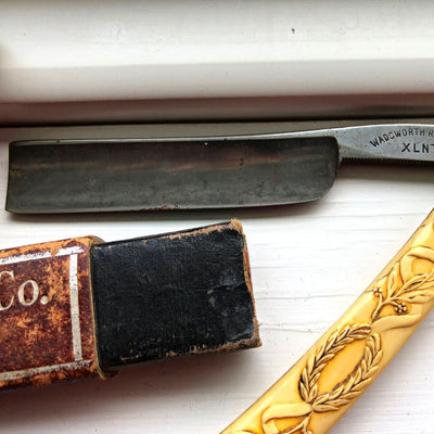  Vintage Wadsworth Razor Co. XLNT Straight Razor by Naked Armor sold by Naked Armor Razors