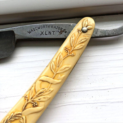  Vintage Wadsworth Razor Co. XLNT Straight Razor by Naked Armor sold by Naked Armor Razors