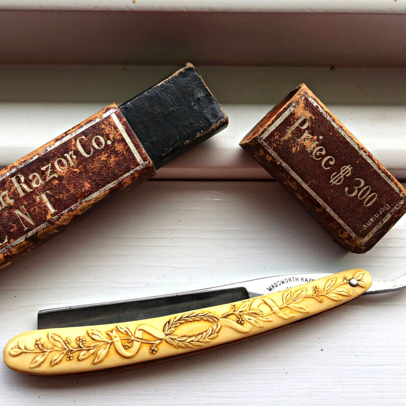  Vintage Wadsworth Razor Co. XLNT Straight Razor by Naked Armor sold by Naked Armor Razors