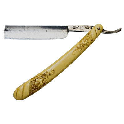  Vintage Uncle Sam Straight Razor by Naked Armor sold by Naked Armor Razors