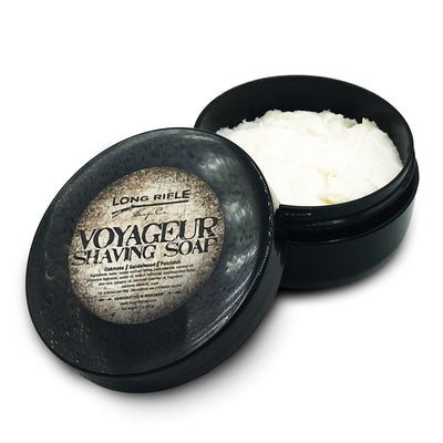  Voyageur Shaving Soap by Long Rifle sold by Naked Armor Razors