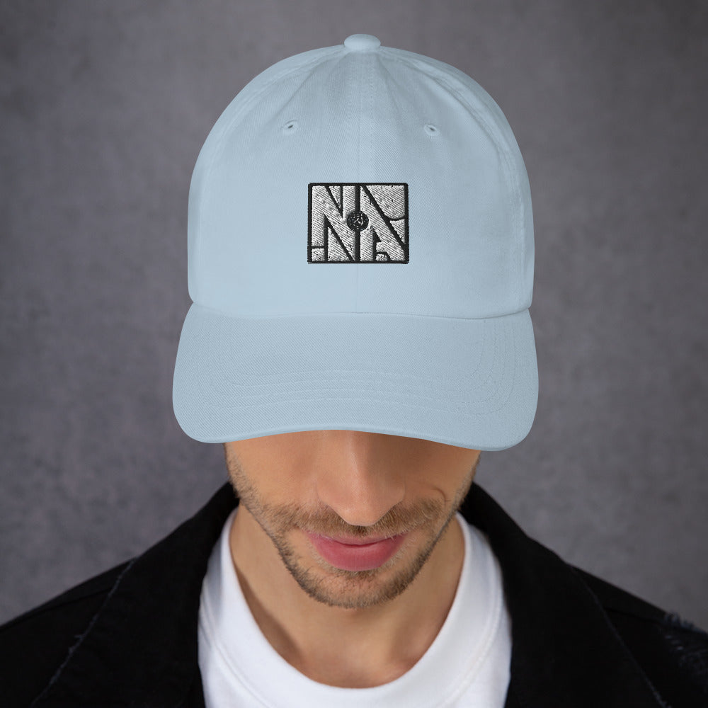 Light Blue NA Dad Hat by Naked Armor sold by Naked Armor Razors