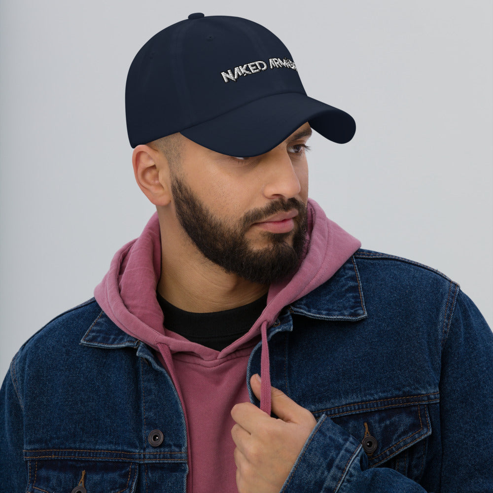 Navy Naked Armor Dad Hat by Naked Armor sold by Naked Armor Razors