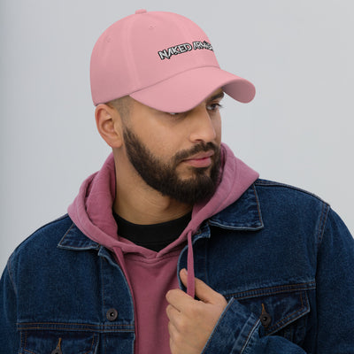 Pink Naked Armor Dad Hat by Naked Armor sold by Naked Armor Razors