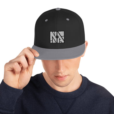 Silver NA Snapback Hat by Naked Armor sold by Naked Armor Razors