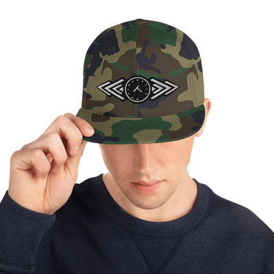 Green Camo The Naked Armor Snapback Hat by Naked Armor sold by Naked Armor Razors