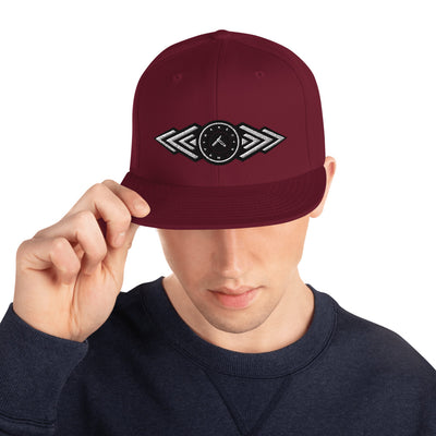 Maroon The Naked Armor Snapback Hat by Naked Armor sold by Naked Armor Razors