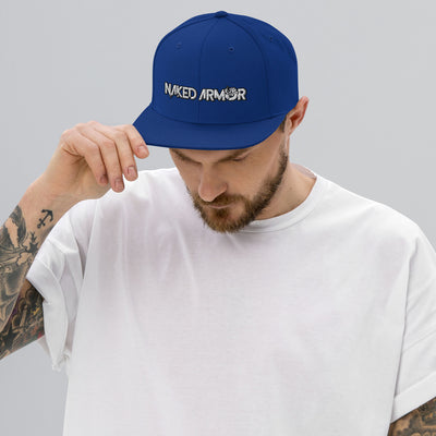 Royal Blue Naked Armor Snapback Hat by Naked Armor sold by Naked Armor Razors