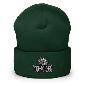 Black Naked Armor Thor Cuffed Beanie by Naked Armor sold by Naked Armor Razors