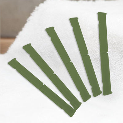 Dovo Green Plastic Shavette Blade Holder (5 Pack)