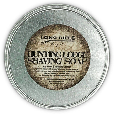 Long Rifle Tallow Hunting Lodge Shaving Soap 3 oz